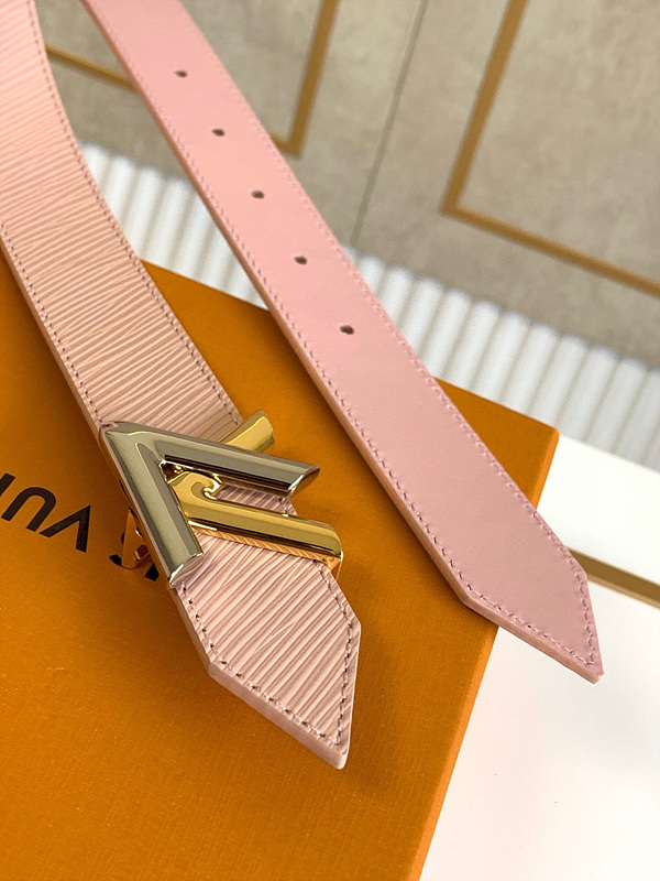 lv 트위스트 버클 벨트 3cm