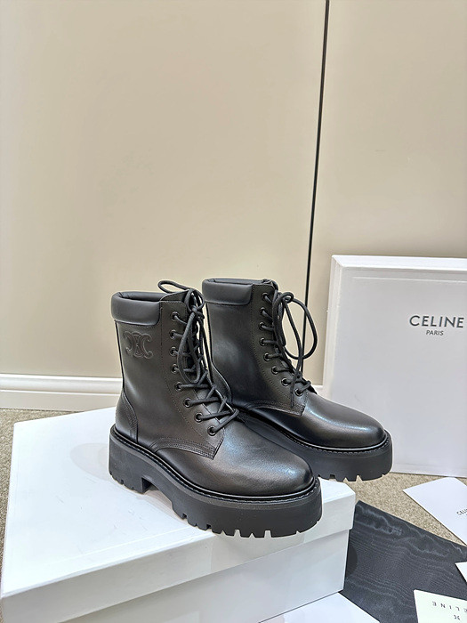 23ss celin* 벌키 레이스업 부츠