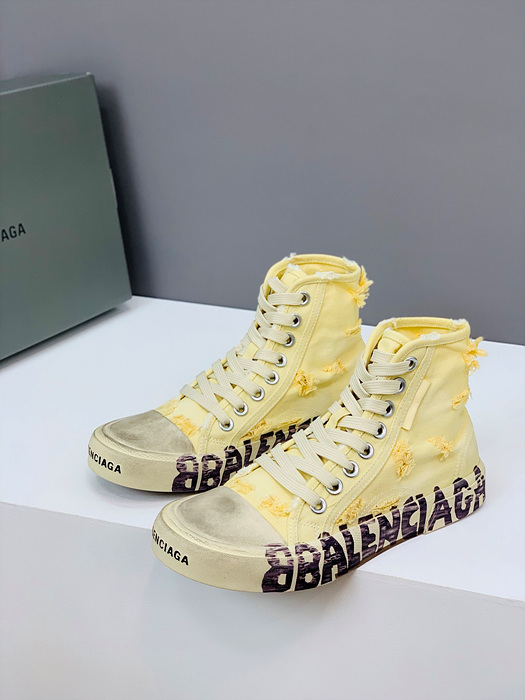 balenciag* 파리 하이탑 스니커즈